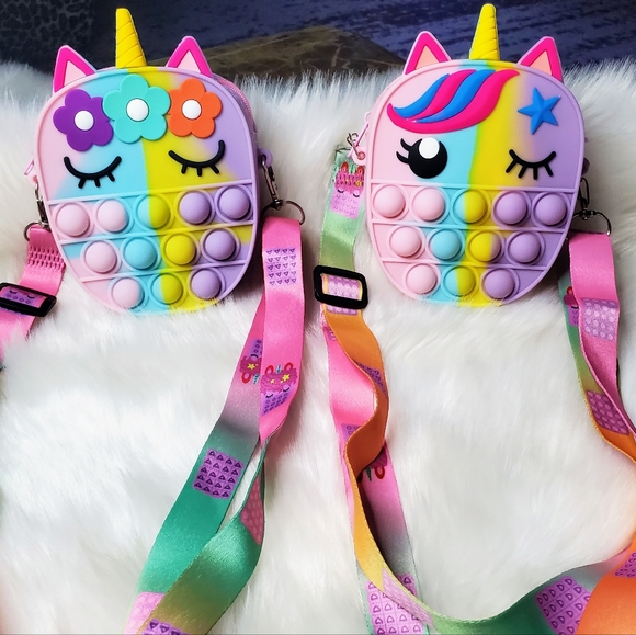 Poppable Unicorn 🦄 bag set ( 2 bags) - Picture 1 of 4